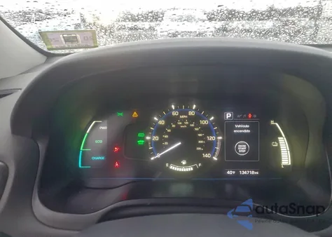 2019 Hyundai Ioniq Blue z USA, uszkodzony, nr VIN KMHC65LC2KU175064